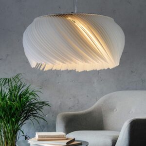 Jonas White Flower Pendant Light couch