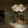 Jonasda Wooden Skin Creative Flower Pendant Lamp kitchen island