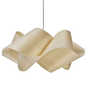 Jonasda Wooden Skin Creative Flower Pendant Lamp-light wood