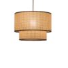 Kresteda Rattan Dual Layer Pendant Lamp