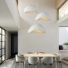 Luddega EggShell Shape Pendant Lamp high ceiling light