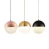 Ragnola Round Grid Glass Cover Pendant Light balls