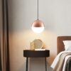 Ragnola Round Grid Glass Cover Pendant Light bedside lights