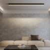 Reetahnna Slim Rectangular Linear Ceiling Lamp sofa light