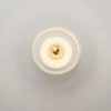 ÁSLAUG Marble Ring Wall Lamp gold-tinted bulb