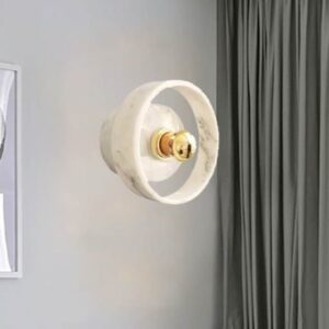 ÁSLAUG Marble Ring Wall Lamp main