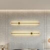 MARIUS Long Sword Wall Lamp gold thin lamps