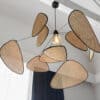 Margrethe Rattan Zen Style Pendant Lamps - curtain lights