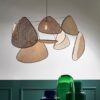 Margrethe Rattan Zen Style Pendant Lamps - home lights