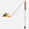 Marika Long Arm Wall Lamp-gold