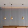 Osmunde Scandinavian Wooden Lamp Shade Pendant Light discussion area lighting