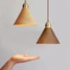 Osmunde Scandinavian Wooden Lamp Shade Pendant Light double pendant
