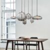 Osinnu Rope-it-up Glass Jar Pendant Light dining table
