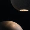 Waydell Modern Industrial Cement Planets Pendant Light - detail