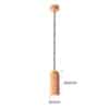 Elina Cylinder Pendant Lamp dimensions