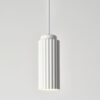 Elina Cylinder Pendant Lamp white