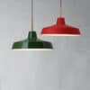 Elkano Modern Industrial Chic Pot-Lid Pendant Lamp