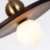 Kipstarno Wood Plate Pendant Lamp closeup