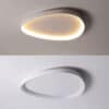 Wisdomegg Irregular Shape Ceiling Lamp lit and unlit