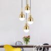 Aroldo Scandinavian Modern Acorn Pendant Lamp - cafe pendant