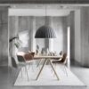 Crudom Felt Dome Pendant Lamp - dining table pendant lamp