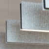 Crulibbo Modern Felt Linear Pendant Lamp - felt pendant light