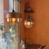 Emblari Scandinavian Glass Jar Pendant Lamp - porch pendant lamp