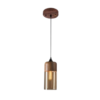 Emblari Scandinavian Glass Jar Pendant Lamp - tall pendant lamp