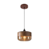 Emblari Scandinavian Glass Jar Pendant Lamp - wide pendant lamp