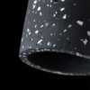 Esbenri Terrazzo Dome Pendant Lamp - bedside black pendant
