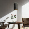 Esbenri Terrazzo Dome Pendant Lamp - farmhouse black pendant