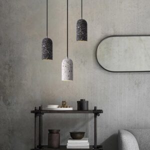 Esbenri Terrazzo Dome Pendant Lamp - pendant light