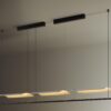 Eyvindur Linear Line And Thin Sheet Pendant Lamp-3-head