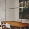 Eyvindur Linear Line And Thin Sheet Pendant Lamp - living room