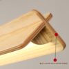 Faylinda Wooden Linear Pendant Lamp - solid wood body