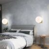 GREGERS Modern Pearl Ball Wall Lamp - bedroom lighting