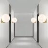 GREGERS Modern Pearl Ball Wall Lamp - corridor lamp