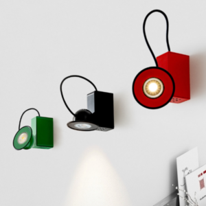 Haglund Modern Pop Optics Wall Lamp - workspace lighting