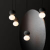 Heino Round Cement Ball Pendant Lamp - display pendant lamp