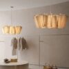 Herleifr Folded Pleats Organic Nature Pendant Lamp - boutique pe