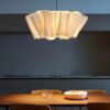Herleifr Folded Pleats Organic Nature Pendant Lamp - dinning roo