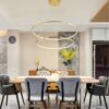 Laloopor Multiple Rings Pendant Light - kitchen pendant lamp