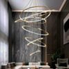 Laloopor Multiple Rings Pendant Light - living room pendant lamp