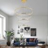 Laloopor Multiple Rings Pendant Light - parlor pendant lamp