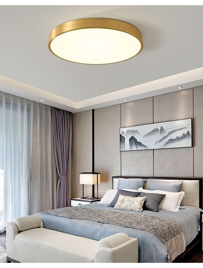 Livoana Modern Round and Slim Ceiling Lamp Livoana Modern Round and Slim Ceiling Lamp - children room ceiling lamp