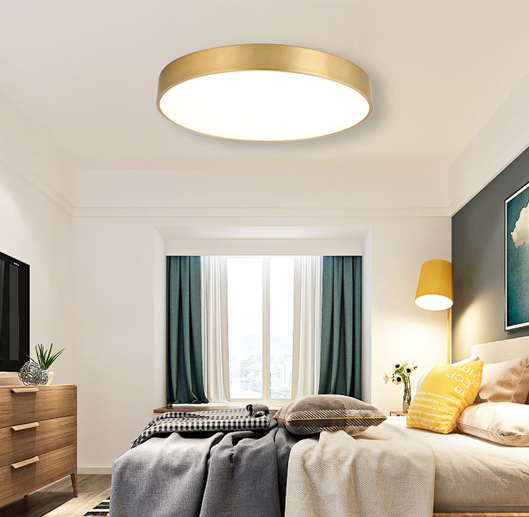 Livoana Modern Round and Slim Ceiling Lamp Livoana Modern Round and Slim Ceiling Lamp - hotel room ceiling lights