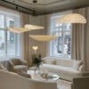 Mahathoda Wave Sunhat Shaped Pendant Lamp - living room pendant lamp