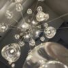 Norlick Lux Crystal Gems Modern Chandelier Lamp - ceiling mounted