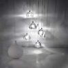 Norlick Lux Crystal Gems Modern Chandelier Lamp - studio pendant