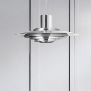 Phasak Space Saucer Sleek Pendant Lamp silver